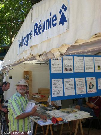 Le stand de Bretagne Réunie.