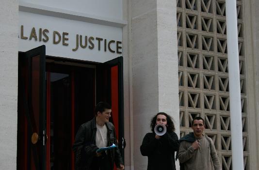 Les 3 inculpés Hubert  Thomas et Régis.