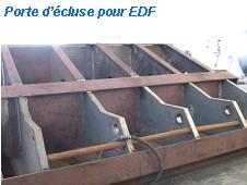 Ecluse pour EDF